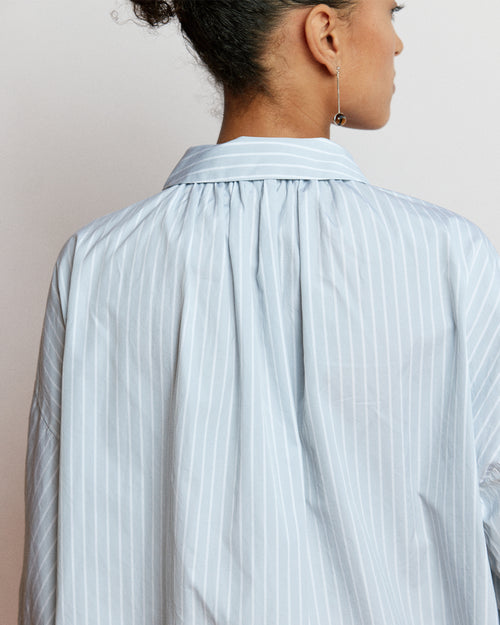 DUNE SHIRT / CLOUD GREY STRIPE