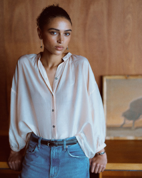 EVERYDAY BLOUSE / BLUSH