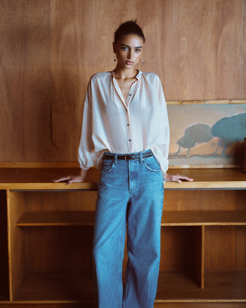 EVERYDAY BLOUSE / BLUSH