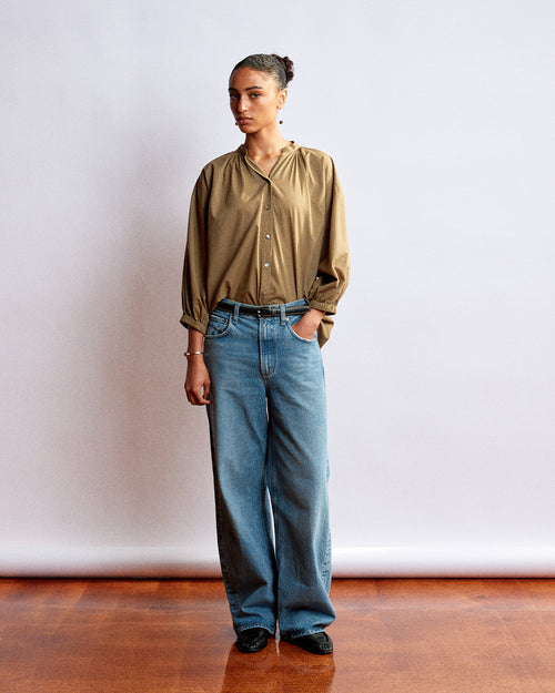 EVERYDAY BLOUSE / KELP