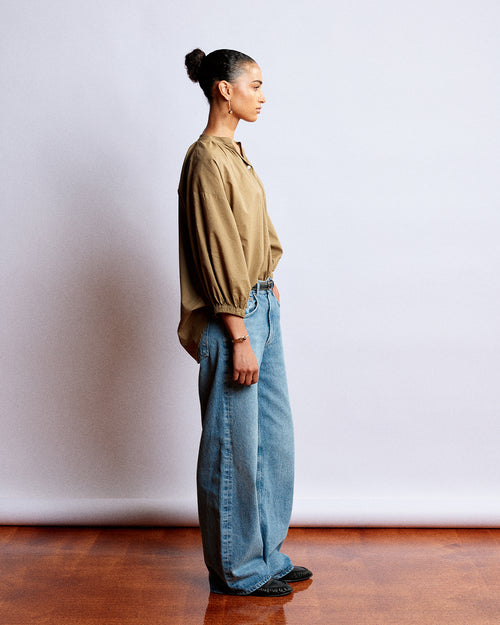 EVERYDAY BLOUSE / KELP