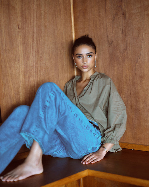 EVERYDAY BLOUSE / KELP