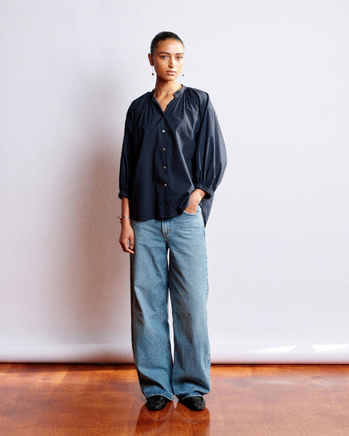 EVERYDAY BLOUSE / NAVY