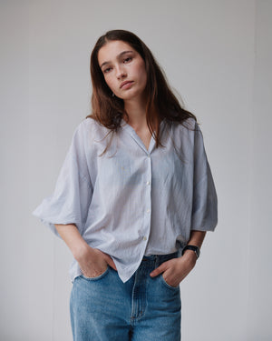 EVERYDAY BLOUSE / CLAUDE GREY