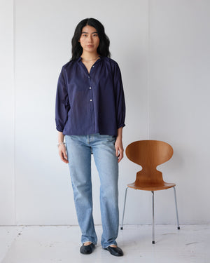 EVERYDAY BLOUSE / INDIGO NAVY