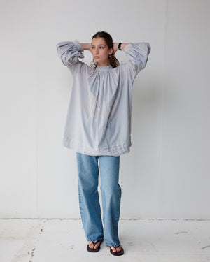 PREACHER MINI DRESS / PINSTRIPE