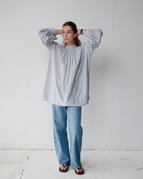 PREACHER MINI DRESS / PINSTRIPE