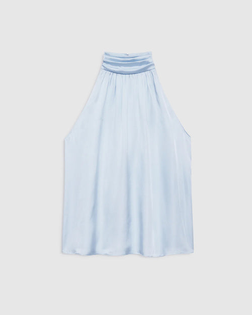 MARIE TOP / PALE BLUE