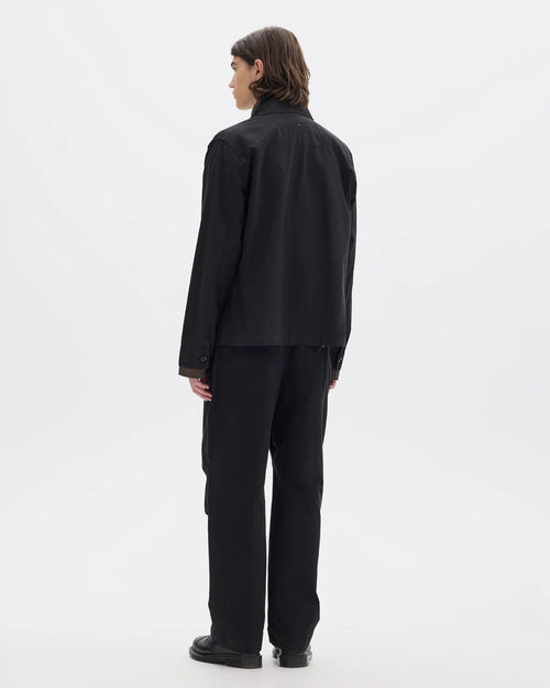 MHL BOXY OVERSHIRT / BLACK