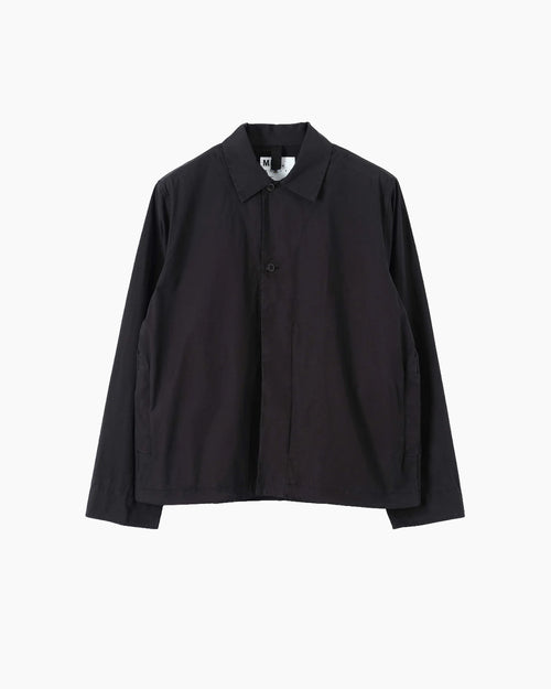 MHL BOXY OVERSHIRT / BLACK
