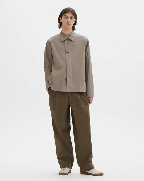 MHL BOXY OVERSHIRT / MOUSE