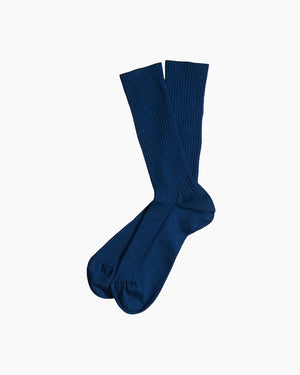 FULL RIB SOCK / COBALT