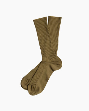 FULL RIB SOCK / OCHRE