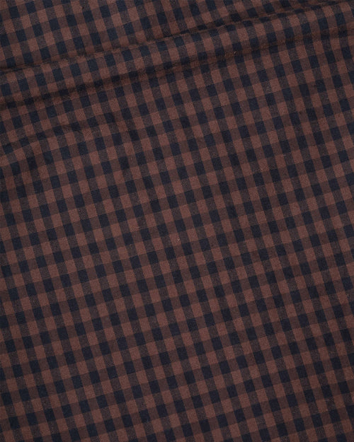 MHL OVERALL SHIRT / CHESTNUT / INK