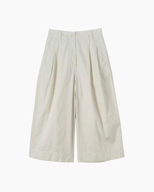 MHL PLEATED CULOTTES / CHALK