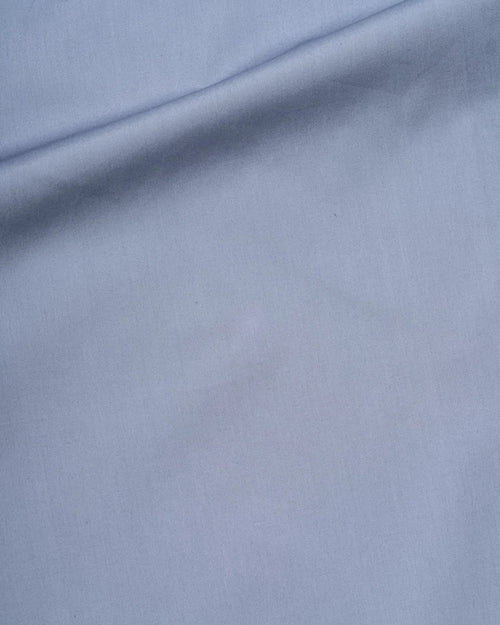 PULL ON COLLARLESS SHIRT / DUCK EGG BLUE