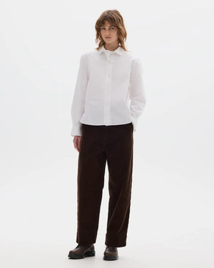 MHL SIMPLE SHIRT / WHITE