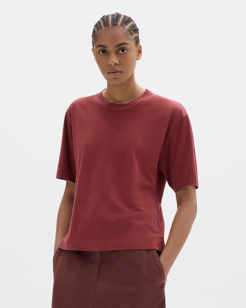 MHL SIMPLE T-SHIRT / BERRY