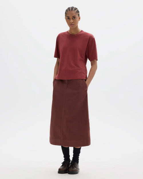 MHL SIMPLE T-SHIRT / BERRY