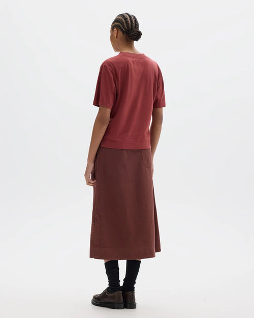 MHL SIMPLE T-SHIRT / BERRY