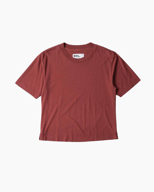 MHL SIMPLE T-SHIRT / BERRY