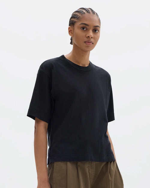 MHL SIMPLE T-SHIRT / BLACK