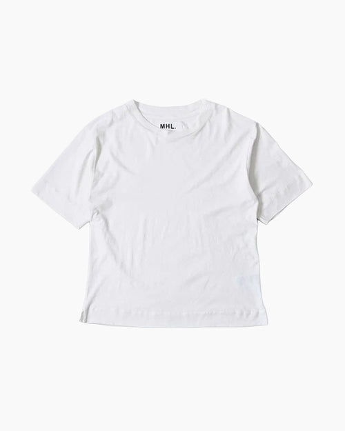 MHL SIMPLE T-SHIRT / WHITE
