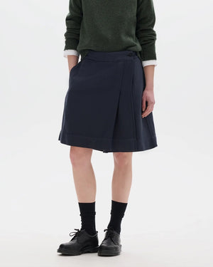 MHL SPORT SKIRT / NAVY
