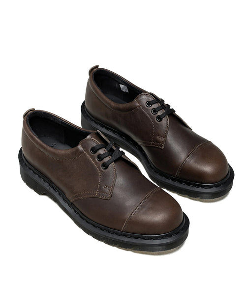 1461 MHL x DR. MARTENS / DARK BROWN GRAINED OILED