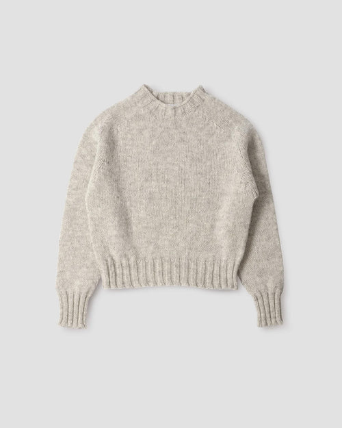MHL SEAMLESS CREW NECK / NATURAL