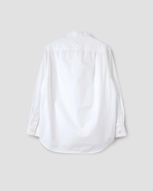 MHL LONGLINE SHIRT / WHITE