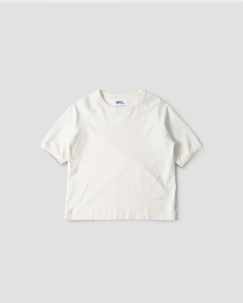 MHL RAGLAN GYM TOP / WHITE