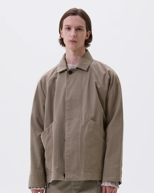 MHL RAGLAN JACKET / TAUPE