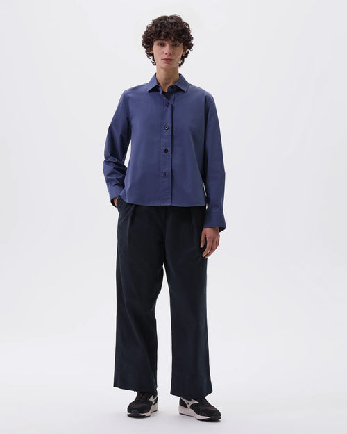 MHL SIMPLE SHIRT / INDIGO