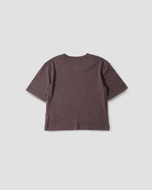 MHL WOMENS  SIMPLE T-SHIRT / GRAPE