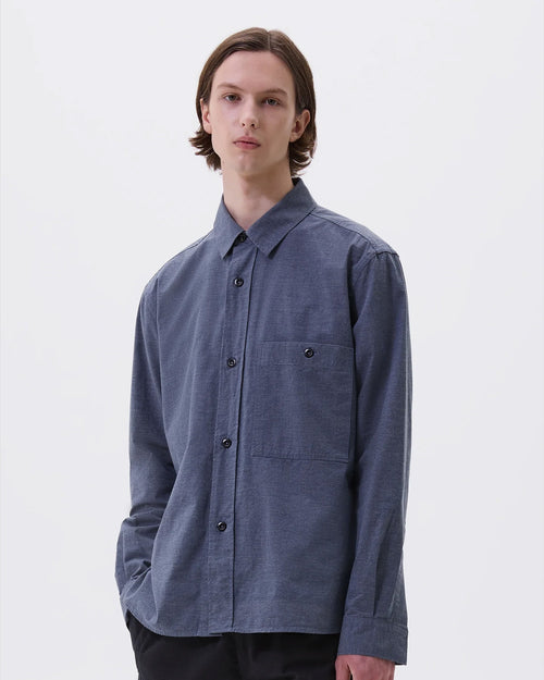 MHL OVERALL SHIRT / UNIFORM BLUE