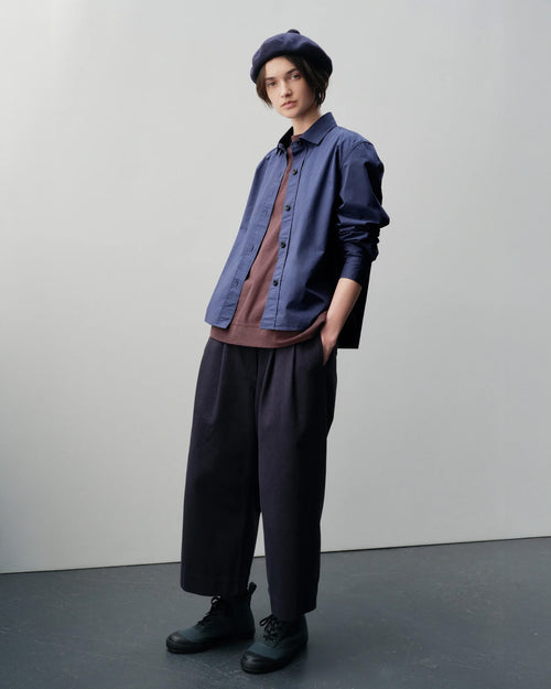 MHL SIMPLE SHIRT / INDIGO