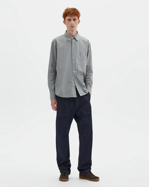 MHL BASIC SHIRT / FOG
