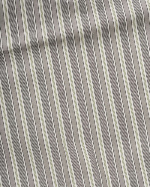 MHL OVERALL SHIRT / OFF WHITE / GREY / ZEST