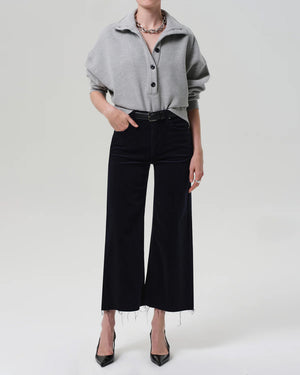 MIRELLE FUNNEL NECK / HEATHER GREY