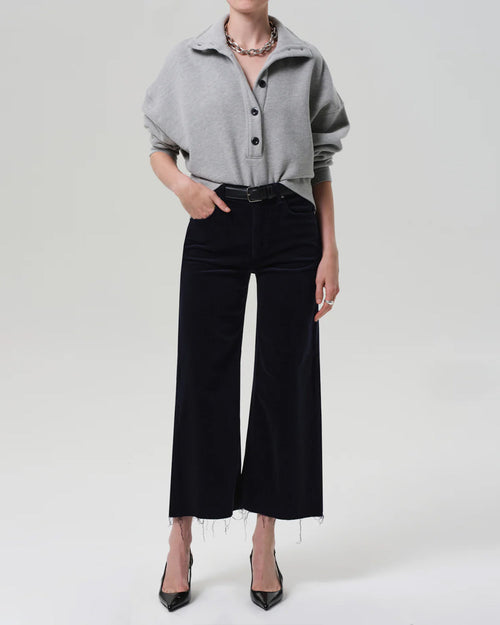 MIRELLE FUNNEL NECK / HEATHER GREY