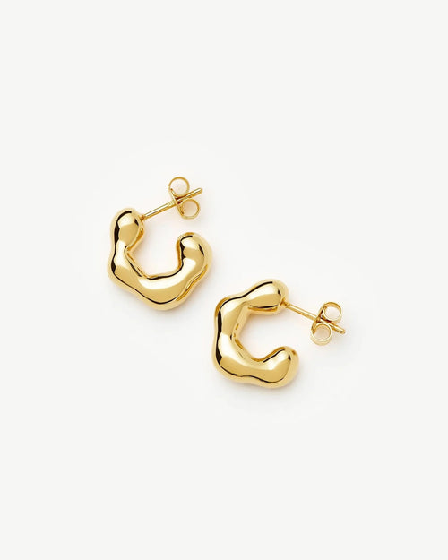 ENY LEE PARKER MINI HOOPS / GOLD