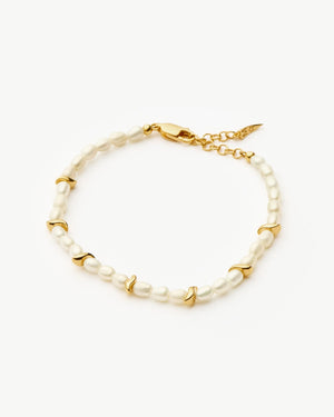 SAVI SEED PEARL BRACELET / GOLD