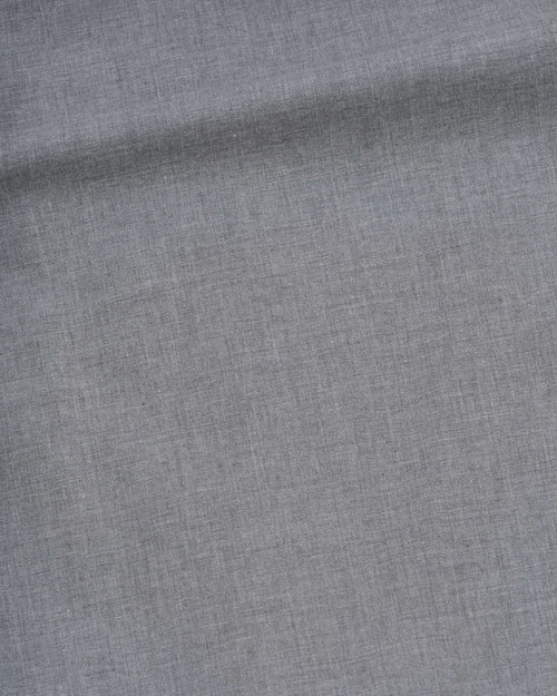 MHL BUTTON THROUGH COLLARLESS SHIRT / GREY