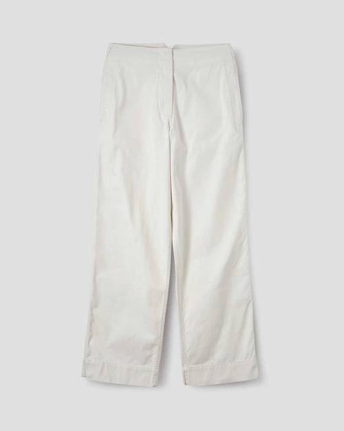 MHL NAVAL TROUSER / OFF WHITE