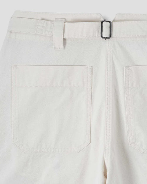 MHL NAVAL TROUSER / OFF WHITE