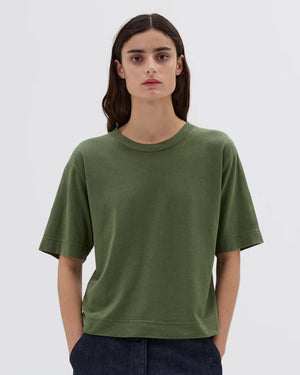 MHL SIMPLE T-SHIRT / GRASS