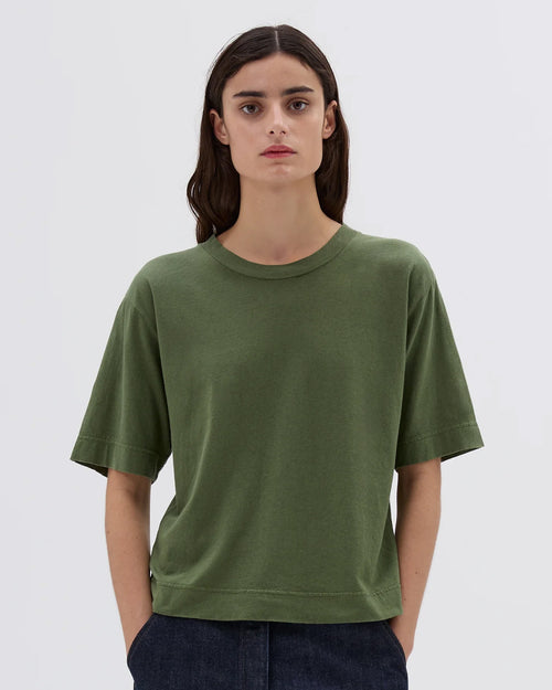 MHL SIMPLE T-SHIRT / GRASS