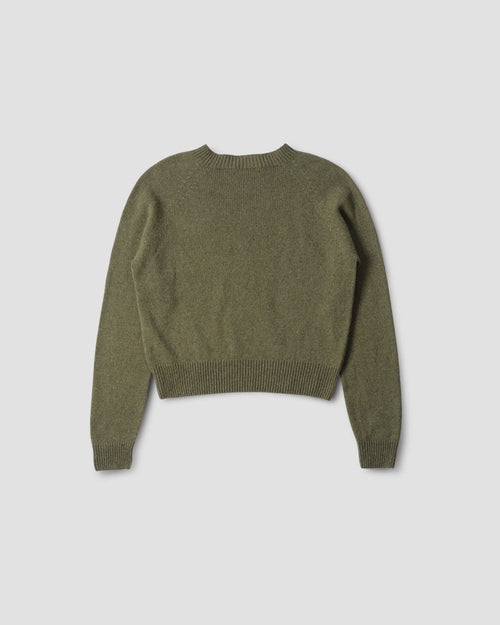 SHORT CLASSIC CREW NECK / JUNIPER GREEN