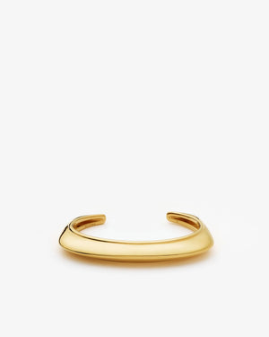 HERA DOME STATEMENT CUFF BRACELET / GOLD